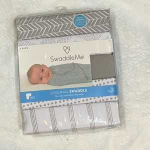 5 pack - swaddle me swaddled NWT brand- summer infant